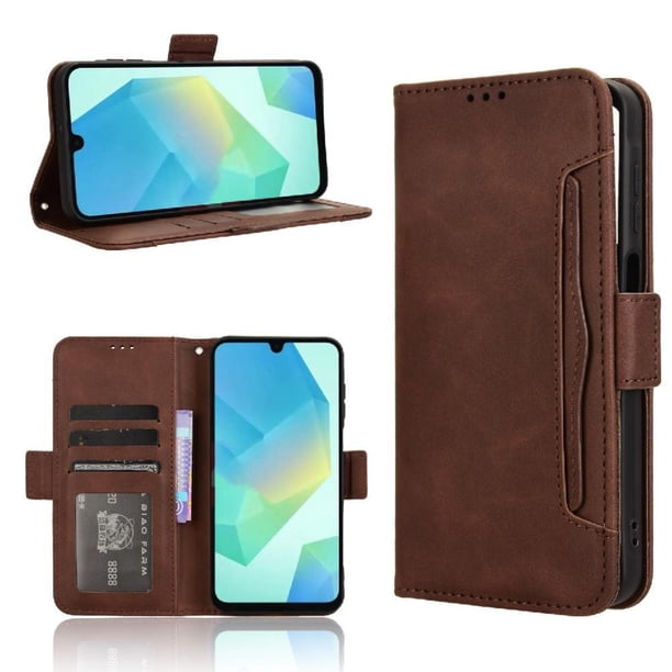 Funda Tipo Billetera FOXDOCK para Samsung Galaxy A16 5G – Tapa Flip con Tarjetero