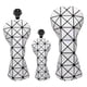 thumbnail image 5 of Golf Iron Head Cover Interior Impermeable Ligero Deportes 3 Pack 13ut Blanco, 5 of 5