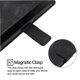 thumbnail image 2 of Funda Cartera para Samsung Galaxy S26 Edge con Soporte y Ranuras, Resistente a Golpes y Rayones Negro, 2 of 6