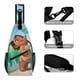 thumbnail image 3 of Moana, la Princesa Riñonera Bandolera con Estampado Integral para Hombres y Mujeres, Bolso Cruzado Gráfico de Tendencia, Mochila de Hombro Streetwear para Ciclismo y Deportes, Riñonera Versátil Casual, 3 of 6