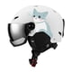 thumbnail image 2 of Casco De Snowboard Utilitario, Fácil De Transportar, Con Visera Deportiva Para Esquiadores Al Aire Libre, Talla M, Color Blanco, 2 of 5