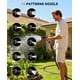 thumbnail image 5 of Carrete de manguera de jardín SUNPOW retráctil de 1/2 pulgada x 85 pies con boquilla, 5 of 8