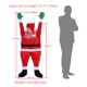 thumbnail image 2 of Decoración navideña colgante de Papá Noel Geduochn 170 cm, 2 of 7