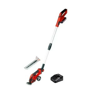 Einhell - Kit Tijera Y Recortabordes Inalámbrica Ge-Cg 18/100 + Carg Y Batería 2,5Ah Rojo