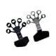 thumbnail image 1 of Fortalecedor De Agarre De Mano Ejercicio De Dedo De Silicona Para Deportes Musculares De Antebrazo Negro Y Gris, 1 of 5