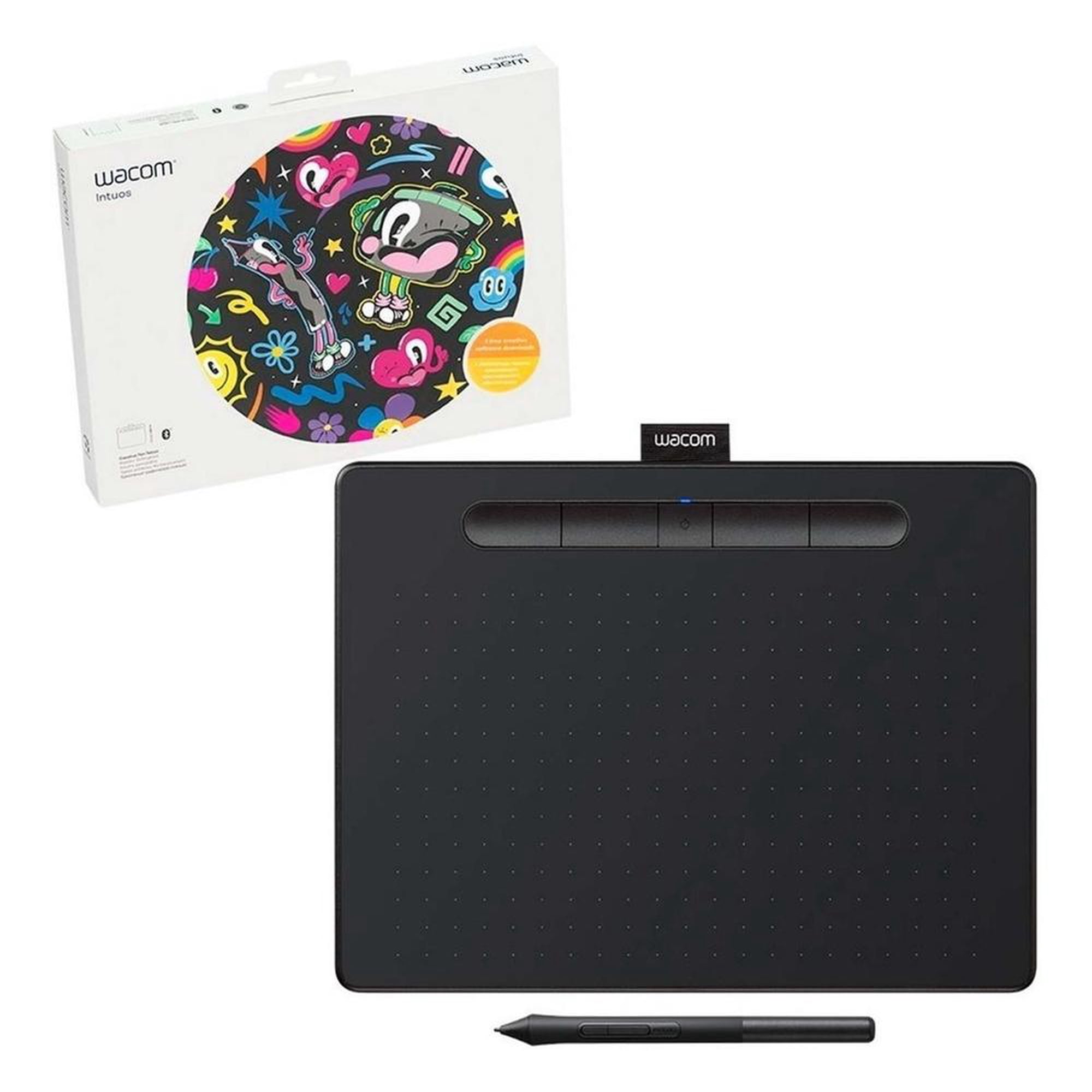 Tableta Wacom Intuos Medium Bluetooth Negra