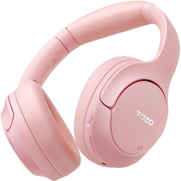Auriculares TOZO HT2 Hybrid con cancelación activa de ruido rosa