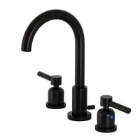 Grifo De Baño Kingston Brass Concord Fsc8920Dl Negro Mate