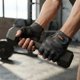 thumbnail image 2 of Orxfit Guantes Grabs Gimnasio Pesas Orxfit Hombre Color Black Camo Liso, 2 of 3
