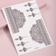 thumbnail image 1 of Vintage Vermilion Tattoo Stickers for Hands and Legs - Complicated Pattern Design for a Unique Look, 1 of 3