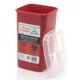 thumbnail image 2 of Contenedor para objetos punzocortantes de 1 cuarto Medical Sales Supply, 2 of 8