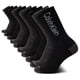 thumbnail image 1 of Calcetines redondos Calvin Klein, paquete de 10 unidades, para hombre, tallas 7 a 12, color negro, 1 of 7