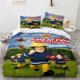 thumbnail image 1 of Cartoon Fireman Sam Toys Bedding Set Duvet Cover Bed Set Quilt Cover Pillowcase Comforter king Queen Boys Adult Bedding Set, 1 of 5