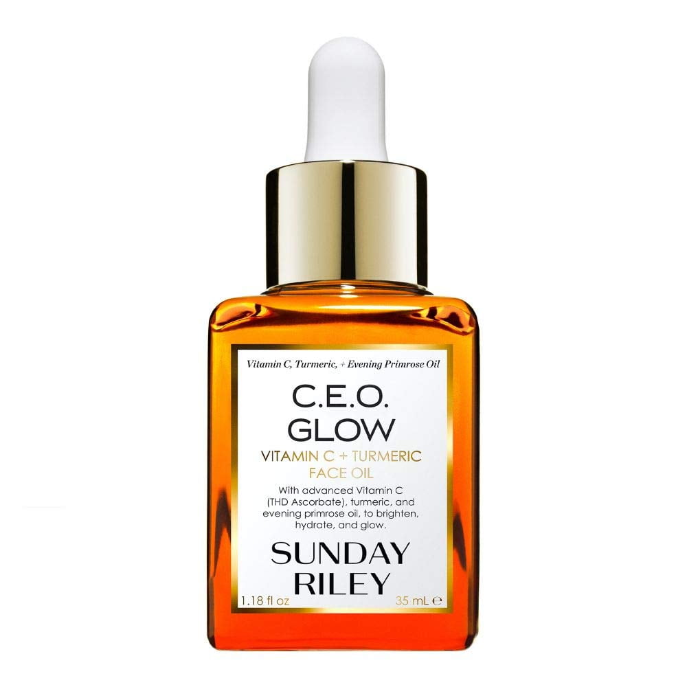 Aceite Facial Sunday Riley C.e.o. Glow Vitamina C, Cúrcuma, 35 Ml
