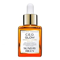 Aceite Facial Sunday Riley C.E.O. Glow Vitamina C, Cúrcuma, 35 Ml