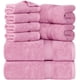 thumbnail image 1 of Juego De Toallas Majestic Plush 8 Piezas Rosa, 1 of 5