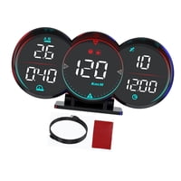 Ioensy - G17 Gps Hud Digital Gps Velocímetro Para Coche Para Viaje Reemplazo Auto