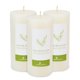 thumbnail image 1 of Vela Estrella Blanca 3x15 cm Citronela y Lavanda - Pack de 3, 1 of 6