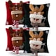 thumbnail image 1 of Pack De 4 Fundas De Cojin Para Navidad 3d B3, 1 of 3