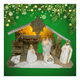 thumbnail image 1 of Pesebre Nacimiento Navideño Madera 22x8x16 cm Blanco Navidad 2025, 1 of 5