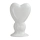 thumbnail image 4 of Florero de cerámica moderno, arreglo de flores, jarrones de arte decorativo, adorno en forma de corazón para accesorios de decoración de boda Interior Blanco, 4 of 5