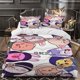 thumbnail image 1 of SKZ Cartoon Image Themed Bedding Three-Piece Set Duvet Cover and Pillowcase Set, 1 of 1