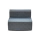 thumbnail image 2 of Sillón Cama Llaima Tela Gráfito, 2 of 5