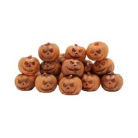 Bothyi - Figuras De Calabaza En Miniatura De 20 Piezas, Adornos, Miniestatuas Para Patio De Escritorio De Fiesta