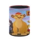 thumbnail image 3 of Guardia del León-theme Cylinder Pen Holder Pencil Organizer with Flannel Lining PVC Leather Material Cardboard Base for study work 10*8CM, 3 of 6