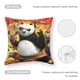 thumbnail image 5 of Franquicia de Kung Fu Panda Fundas de almohada de terciopelo con tema, regalos de funda de almohada, decoración para el hogar, cojín de lanzar, regalo de cumpleaños para fans y parejas. 45cm x 45cm., 5 of 6