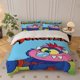 thumbnail image 1 of My Pet Monster Themed Bedding Set Three-Piece Duvet Cover and Pillowcase Set Soft and Comfortable, 1 of 1