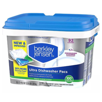 Lavavajillas En Cápsulas Ultra Berkley Jensen 92 Un 1,18 Kg