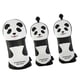 thumbnail image 3 of 3pcs / Set Golf Club Head Cover Wood Driver Headcover Guard Con Etiqueta De Número, 3 of 5