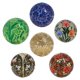 thumbnail image 1 of Juego de 6 bolas de papel maché hechas a mano Shalinindia de Ornaments, 1 of 9