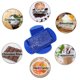 thumbnail image 4 of Bandeja de cubitos de hielo LeeYean 2 unidades, 160 mini cubitos, sin BPA, 4 of 7