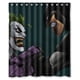 thumbnail image 1 of Cortina de ducha de Batman vs. Joker, juego de cortina de baño con ganchos, tamaño 60 x 72 pulgadas, 1 of 3