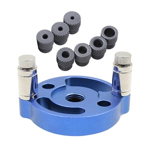 Bothyi - Juego De Plantillas Para Espigas Autocentrantes De 2-10 Mm Localizador De Perforadoras Verticales Azul