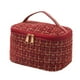 thumbnail image 4 of Bolsa De Maquillaje Multifunción Portátil Para Mujer, Organizador De Maquillaje, Bolsa De Aseo, Color Rojo, 4 of 5