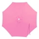thumbnail image 4 of Sombrilla De Patio De Alta Densidad Para Mesa De Exterior, Para Piscina, Terraza, Patio, Color Rosa, 270 Cm, 4 of 5