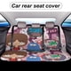 thumbnail image 5 of La Casa de los Amigos Imaginarios de Foster-theme Car Rear Seat Covers Back Elastic Flexible Car Seat Covers Decorative Fits Most Cars 120x59x76cm, 5 of 6