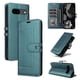 thumbnail image 1 of Premium Wallet Case for Google Pixel 8A with Card Slots & Kickstand, Flip Cover Green, 1 of 6