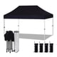 thumbnail image 1 of Toldo Premium Hexagonal Americano 2x3 Color Negro UV, 1 of 3