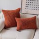 thumbnail image 4 of suxuMhao Fundas de Cojín de Pana Naranja para Sofá, Paquete de 2, Fundas de Cojín Cuadradas de 45 X 45 Cm, Funda de Almohada Suave y Fundas de Cojín, Moda simple, Fundas de Cojín Decorativas para, 4 of 4