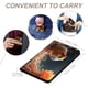 thumbnail image 4 of Cobaya Porta Pasaporte y Cartera de Viaje Premium de Cuero PU, Funda de Pasaporte Bloqueo RFID con Ranuras para Tarjetas de Crédito, Estuche para Libro de Pasaporte para Familia 10cm × 15cm, 4 of 6