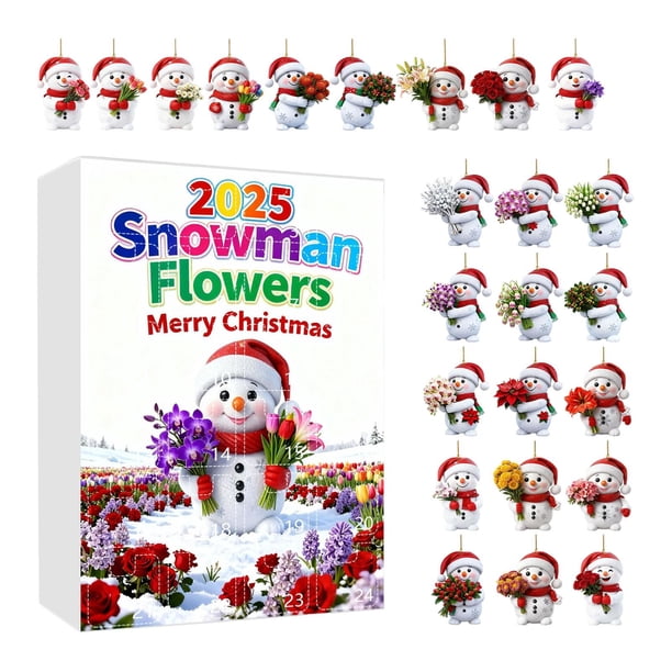 Calendario De Adviento 2025, Decoración Para El Hogar, Ideal Para Rellenar Calcetines Navideños De Niños Y Niñas. Estilo Navideño C.