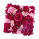 thumbnail image 1 of Panel Floral De Seda DIY Telón De Fondo De Flores Rosas Para Ceremonia Vacaciones Al Aire Libre Rojo, 1 of 5