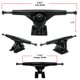thumbnail image 3 of Juego combinado de ruedas Longboard, monopatín, Yocaher Trucks, 71 mm, 3 of 7