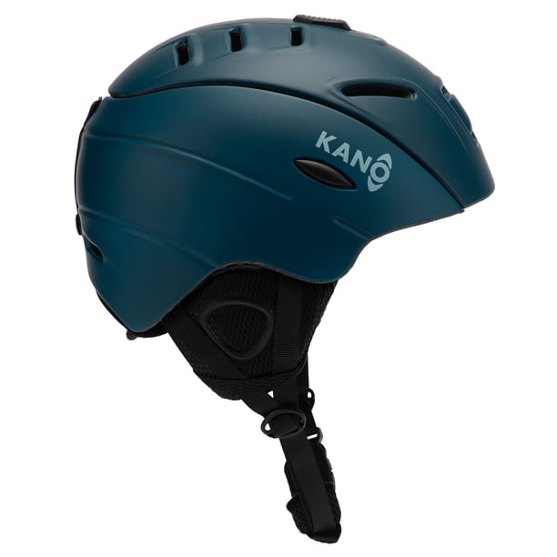 Casco ABS de Ski Snowboard Kano Patrol Ajustable Petróleo Talla L