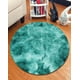 thumbnail image 3 of Alfombra Redonda Peluda 150 Cm - Pelo Largo C8, 3 of 3