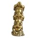 thumbnail image 3 of Hear No See No Speak No Evil Estatua De Buda Sonriente De Resina Apilada Lovely, 3 of 5